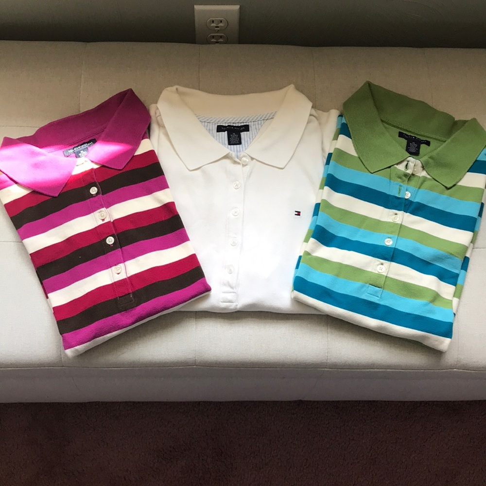 Lot of 3 Tommy Hilfiger Polos XL
